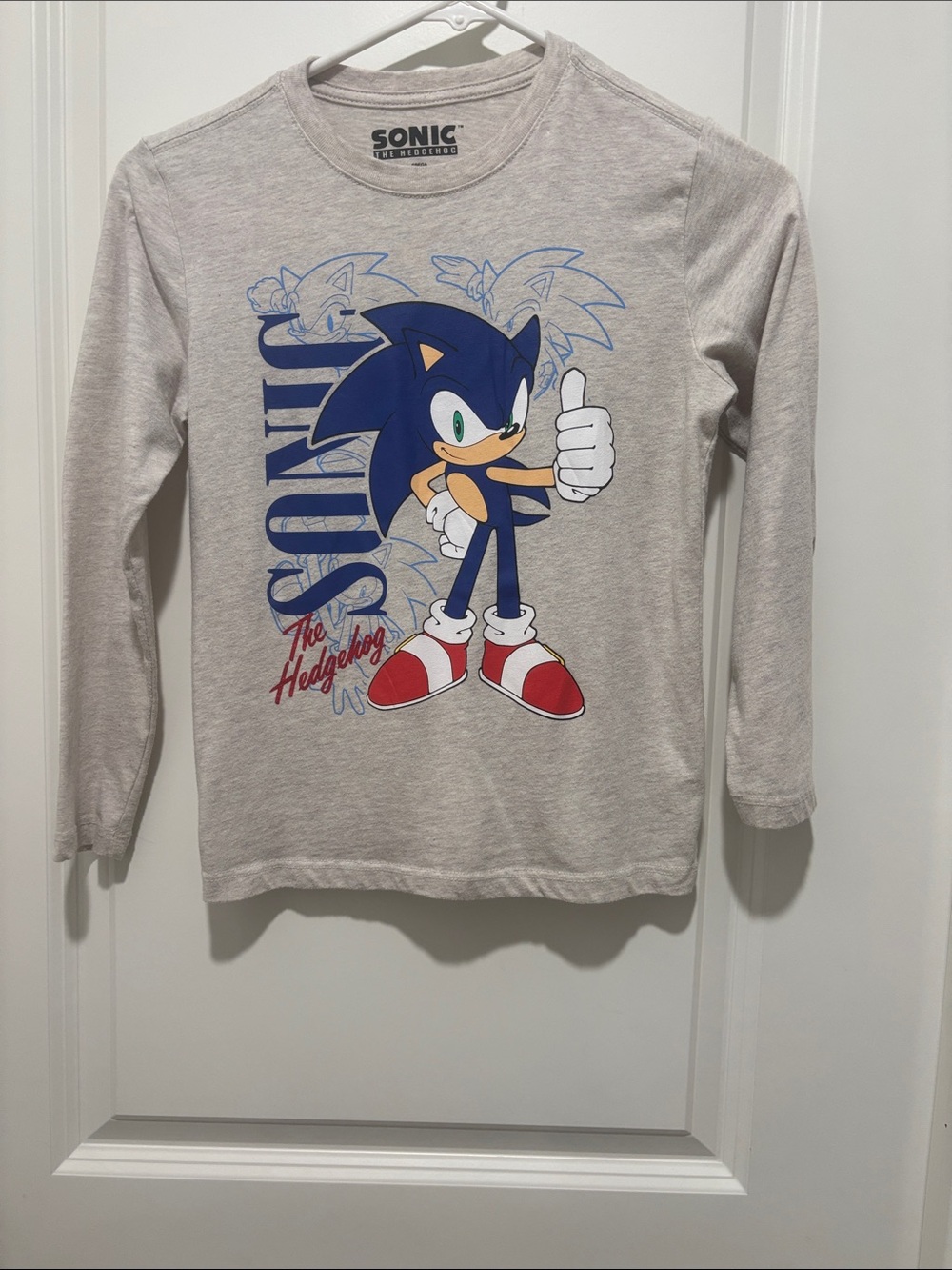 Sonic the Hedgehog Long Sleeve Tee - Gray